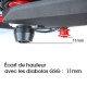 Protections de bras oscillant GSG MOTO 899 Panigale 2014-2015, 959 Panigale 2016-2019, Multistrada V2/V4 2021-2022