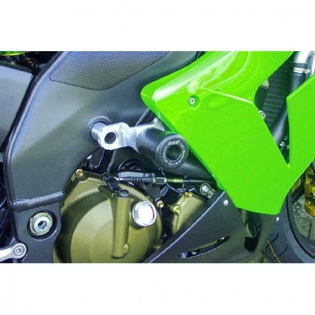 Tampons de protection avec platines de déport GSG MOTO ZX 10R 2004-2005