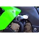 Tampons de protection avec platines de déport GSG MOTO ZX 10R 2004-2005