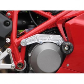 Tampons de protection avec platines de déport GSG MOTO pour DUCATI 1098, S, 1198, S.