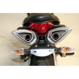 Support de plaque d'immatriculation R&G Racing Shiver 750 2007-2016, Shiver 750 GT 2008-2017, Shiver 900 2017-2020