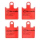 Plaquettes de frein avant Brembo SR Sinter Racing/Route KAWASAKI