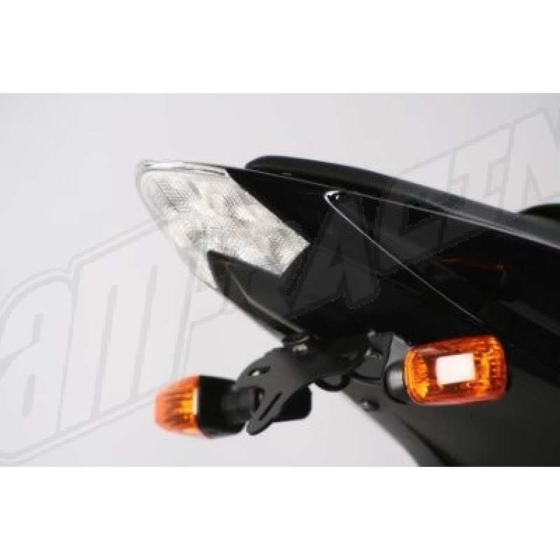 Support de plaque d'immatriculation R&G Racing Z750, R 2007-2011, Z1000  2007-2009 - PAM RACING