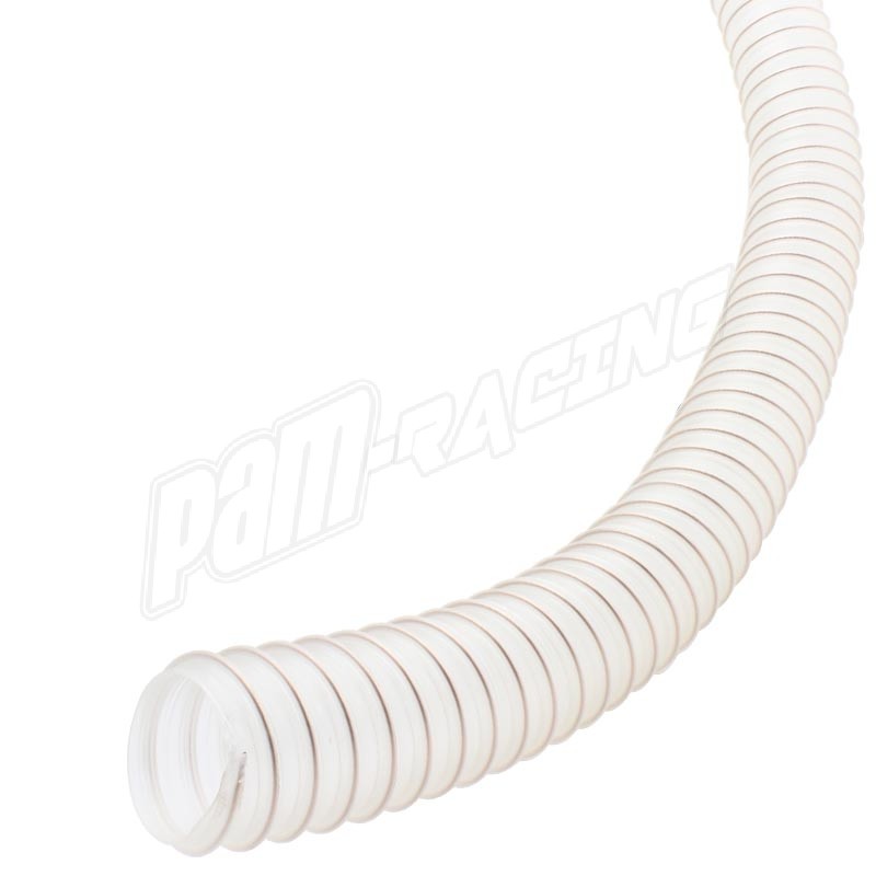 Tuyau PVC spiralé transparent pour ravitaillement essence ATL diamètre 60  mm longueur 10 m - PAM RACING