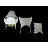 Kit coque arrière  racing SBK fibre de verre S1000RR 2012-2014 SRT FAIRINGS