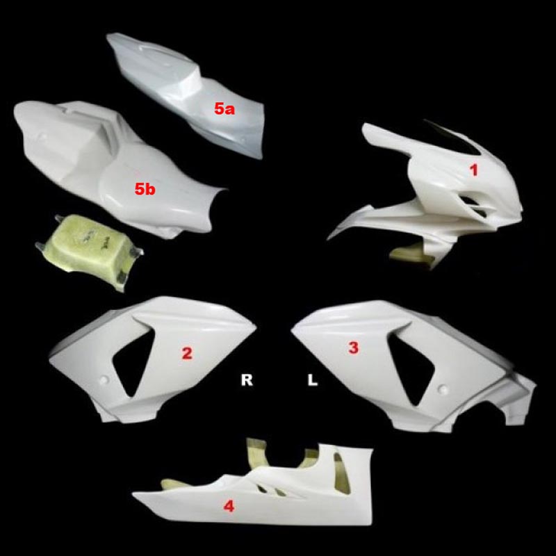 Flanc De Carénage Gauche Pour Suzuki GSX-R 1000 (2012 à 2016) - Pièce D’occasion En Bon état, Idéale Pour Réparation Ou Custom