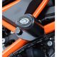 Kit Tampons de Protection AERO avec platine R&G Racing 1290 Superduke 2014-2019