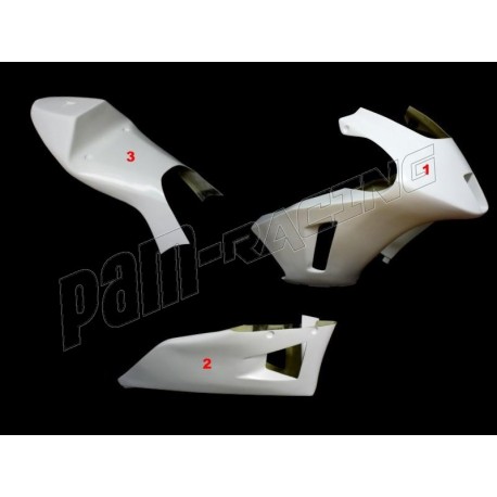 Carénage poly complet 3 parties fibre de verre MOTO2 ICP SRT FAIRINGS