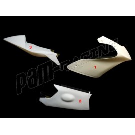 Carénage poly complet 3 parties fibre de verre version 2 MOTO3 Honda NSF 250R SRT FAIRINGS