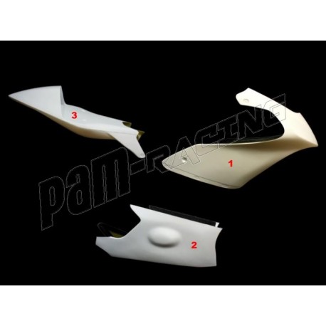 Carénage poly complet 3 parties fibre de verre MOTO3 Honda NSF 250R SRT FAIRINGS