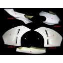 Carénage poly complet 5 parties version 2 fibre de verre MOTO2 ICP SRT FAIRINGS