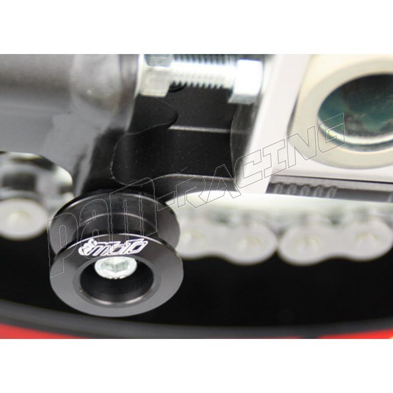 Diabolos support béquille 6 mm GSG MOTO plastique noir R6 2017-2022 - PAM  RACING