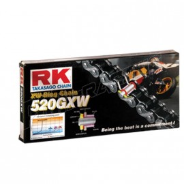 Chaine RK 520GXW XW'Ring Ultra renforcée acier