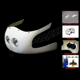 Kit Tête de fourche Cafe Racer fibre de verre 350-1000 CM3 SRT FAIRINGS