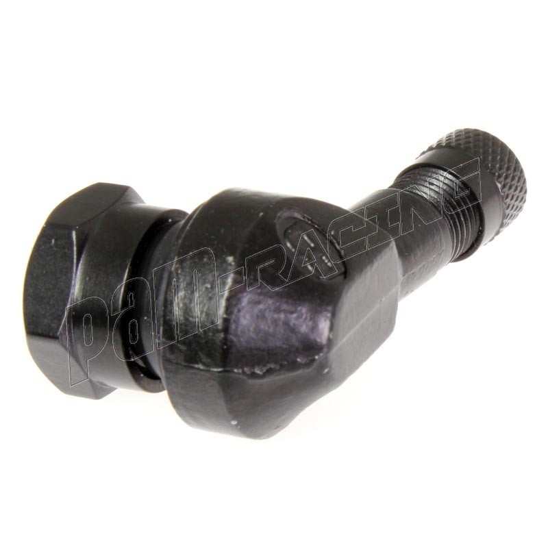 Paire de valves coudées alu 8.3 mm BRIDGEPORT pour jante tubeless