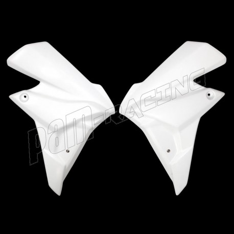 Paire d'écopes de radiateur fibre de verre GSR 750 2011-2016 BLINDER