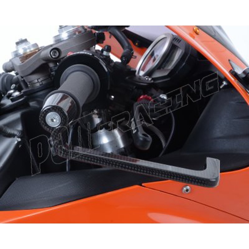 Protection de levier de frein R&G RACING noir Kawasaki Z650 - Tech2Roo