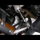 Kit durite de frein arrière aviation pour commandes reculées racing ABM CBR600RR 2007-2015 avec ABS
