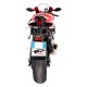 Demi-ligne racing Ø54 mm inox ou titane + silencieux Force titane R1 2015-2024 SPARK
