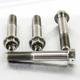 Vis d'étriers de frein titane percées M10x60 mm PRO-BOLT Race Spec