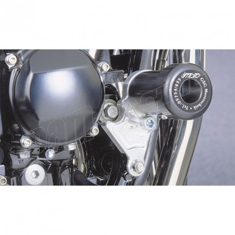 Tampons de protection avec platines de déport GSG MOTO FZS 600 Fazer 1998-2003