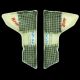 Paire d' écopes de radiateur fibre de verre Speed Triple 1050 2005-2007 SRT FAIRINGS