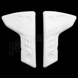 Paire d' écopes de radiateur fibre de verre Speed Triple 1050 2005-2007 SRT FAIRINGS