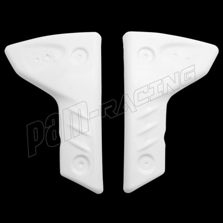 Paire d' écopes de radiateur fibre de verre Speed Triple 1050 2005-2007 SRT FAIRINGS