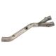 Demi-ligne racing Ø54 mm inox ou titane + silencieux Force titane R1 2015-2024 SPARK