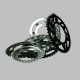 Couronne acier FRANCE EQUIPEMENT 520 ZX-6R 2003-2016