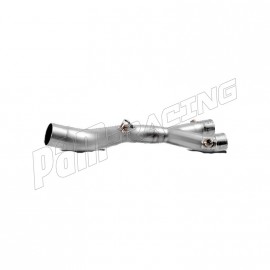 Raccord titane pour collecteur d'origine et silencieux Track Day R1 2015-2026 Akrapovic