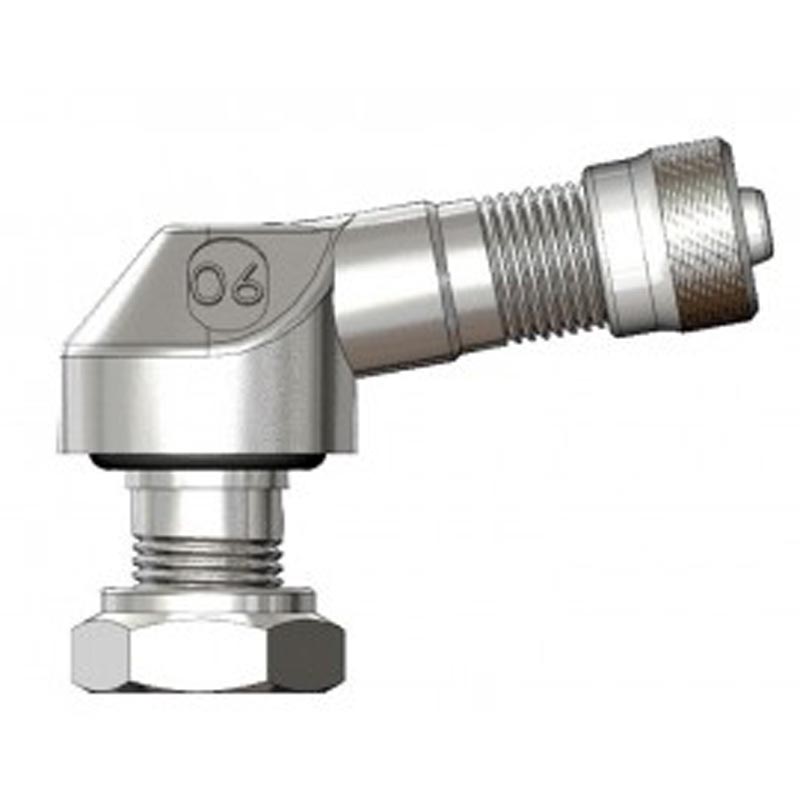 Paire De Valves Coudées En Aluminium 11.3 Mm Pour Jantes Moto - Compatible Yamaha, Suzuki, Kawasaki, Honda