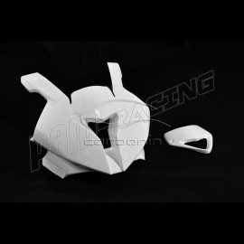 Tête de fourche racing fibre de verre CARBONIN S1000RR 2009-2014, HP4