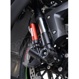 Plaque D'extension Pour Béquille Latérale Moto Kawasaki ZH2 / Z H2 (2019-2025) - En Aluminium CNC, Couleur Rouge - Évite Les Rayures Et Améliore La Stabilité