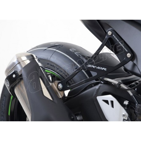 Support de silencieux R&G Racing ZX10R 2011-2025, ZX10RR 2021-2025