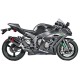 Silencieux adaptable SLIP-ON mono silencieux carbone Akrapovic pour ZX-10R 2016-2017