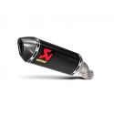 Silencieux adaptable SLIP-ON mono silencieux carbone Akrapovic pour ZX-10R/RR 2016-2020