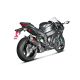 Silencieux adaptable SLIP-ON mono silencieux carbone Akrapovic pour ZX-10R 2016-2017