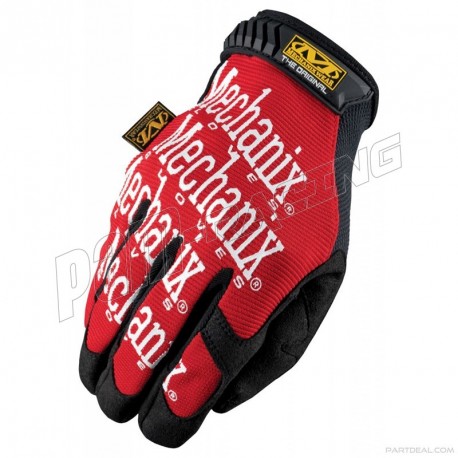 Gants MECHANIX Original Rouge tailles M, L, XL