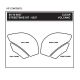 Grip de Réservoir STOMPGRIP ZX6R 2009-2016, ZX6R 636 2013-2025