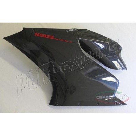 Flanc gauche carbone CARBONVANI Ducati 899, 1199 Panigale