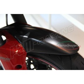 Garde-boue avant rouge carbone CARBONVANI Ducati Multistrada 1200