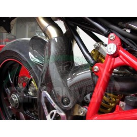 Protection d'echappement CARBONVANI Ducati 848 / 1098 /1198