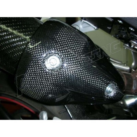 Protection silencieux origine droit Carbone CARBONVANI Ducati Monster 696 / 796 / 1100
