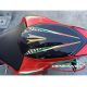 Exemple de déco sur capot de selle Corse CARBONE MV AGUSTA F4 2010-2015