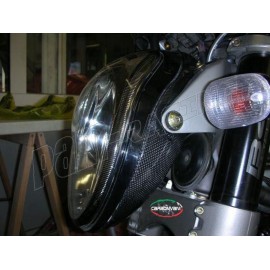 Cuvelage de phare avant carbone CARBONVANI MV AGUSTA BRUTALE JUSQU’A 2010