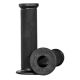 Grips de poignée noirs Superbike VORTEX