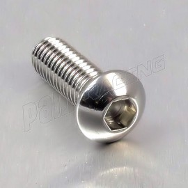 kit visserie bulle moto argent M5x16mm 8 pièces