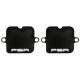 Plaques de suppression anti-pollution MT-09 2014-2020, Tracer GT, XSR900, Niken PSR