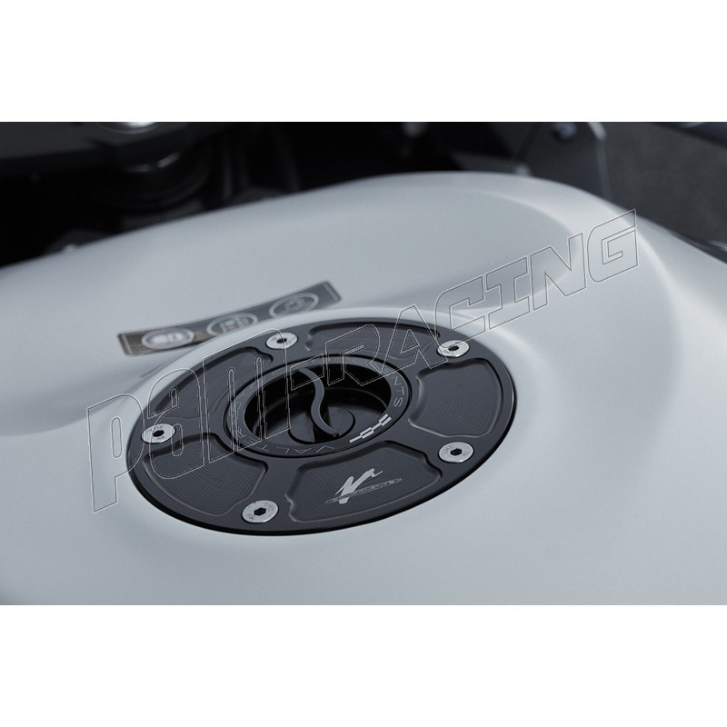 Couvercle bouchon réservoir carburant moto Titane pour Ducati Panigale V4  18-21